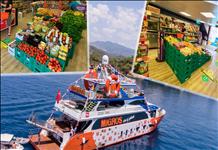 Migros'un Tam Donanımlı Yüzen Mağazası