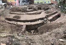 İnşaat kazısı sırasında tarihi yapı ortaya çıktı